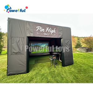 Terrain de <span class=keywords><strong>golf</strong></span> gonflable portable de haute qualité, mini-<span class=keywords><strong>golf</strong></span> intérieur et extérieur, simulateur de <span class=keywords><strong>golf</strong></span> gonflable en tente - Product Image 4