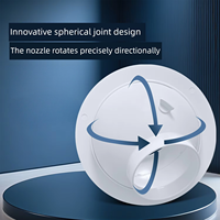 Réglable ABS Cuisine Fumée Buse D'échappement Jet Diffuseur Sphérique Circulaire Sortie D'air Frais Ventilation Registres Grilles