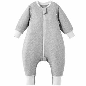 Gigoteuse pour bébé 100% coton respirante avec fermeture éclair, imprimée pour les nourrissons et les tout-petits, toutes saisons - Product Image 2