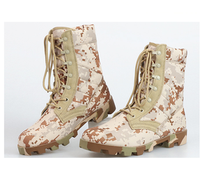 Botas de Camuflaje Digital HPB917 con Suela de Goma para Terrenos de Montaña y Selva - Product Image 6