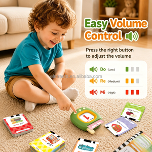 Tarjetas de Aprendizaje con Audio en Kurmaní Kurdo Bilingüe Personalizadas <span class=keywords><strong>para</strong></span> Niños, Versión <span class=keywords><strong>para</strong></span> Necesidades Especiales, Dispositivo de Aprendizaje con Tarjetas - Product Image 5