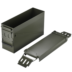 Không thấm nước & có thể khóa lớp đạn trường hợp Heavy Duty kim loại đạn hộp lưu trữ container cho 9 mét/223/<span class=keywords><strong>308</strong></span> tầm cỡ - Product Image 3