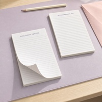 Bloc-notes avec logo d'entreprise pour cadeaux d'employés, bloc-notes personnalisé imprimé, notes de réunion de bureau client, bloc-notes personnalisé
