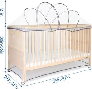 Couverture de lit bébé moustiquaire protection bébé ventilation Anti-moustique anti-insecte Empêcher la propagation des maladies - Product Image 5