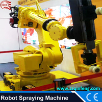 Vente en gros Machine à peindre Cabine de pulvérisation Bras de robot Robot industriel intelligent à six axes Personnalisation Oem pour peinture de voiture