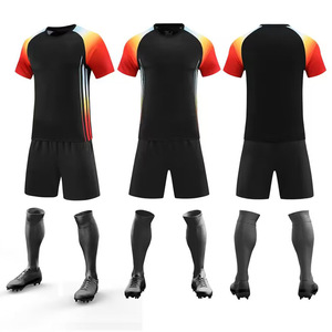 Costume de football hommes et femmes combinaison d'entraînement élèves du primaire compétition sportive équipe uniforme impression Logo - Product Image 5
