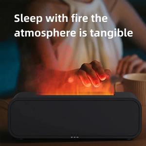 Difusor de Aromaterapia con Llama Simulada, Luz de 7 Colores, Silencioso, Protección de Apagado Automático, Humidificación Rápida, Puede Agregar Aceite Esencial - Product Image 5
