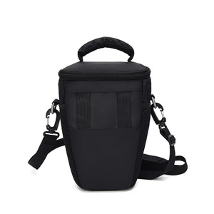 Bolsa de cámara triangular de nailon negra, impermeable, para cámara de hombro, para <span class=keywords><strong>Canon</strong></span>, Nikon, Sony, Micro Single, DSLR, equipo fotográfico - Product Image 5