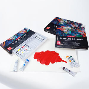 Ensemble <span class=keywords><strong>de</strong></span> peinture acrylique <span class=keywords><strong>Paul</strong></span> Cézanne Art, 12 couleurs, tubes <span class=keywords><strong>de</strong></span> 12 ml, pour enfants et débutants, pour <span class=keywords><strong>toile</strong></span> et papier - Product Image 2