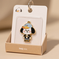 Porte-clés en métal sur le thème de l'anime personnalisé, alliage de zinc, émail doux, porte-clés personnalisé, logo personnalisé, cadeau pour les fans