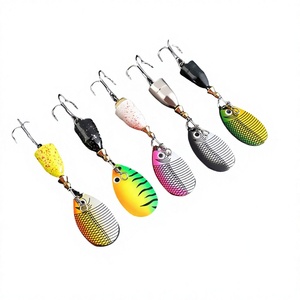 Vente en gros Tête <span class=keywords><strong>de</strong></span> jig métallique 10g holographique laser à vibration sonore avec double lame pour la <span class=keywords><strong>pêche</strong></span> au bar, au loup et aux poissons d'eau salée - Product Image 2