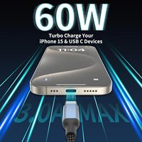 Recién llegado, alta calidad, Bio trenza tipo C a tipo C, Cable de carga rápida, cargador, Cable Usb y cargador rápido tipo C