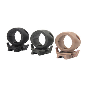 Clip de fixation universel pour lampe de casque en nylon modulaire, taille unique, support d'outillage d'éclairage extérieur - Product Image 1
