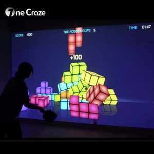 Jeu de pickleball interactif multijoueur AR, jeu de smash mural, plus de 20 modes de jeu, projecteur d'intérieur de 5300 lumens pour salle de jeux et divertissement - Product Image 6
