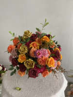 Décoration florale artificielle personnalisée la plus vendue pour mariage : panneau de chemin, arche de mariage, centre de table