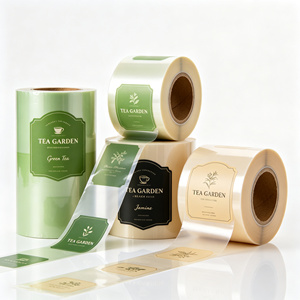 Sachets de thé personnalisés imprimés, sachets d'emballage en plastique de qualité alimentaire, imprimés en héliogravure, recyclables, en rouleau - Product Image 2