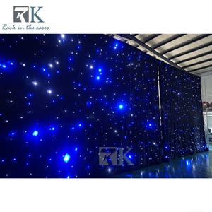 Rideau d'étoiles LED pour événements Installation rapide Supports de tuyaux à charge lourde en vente - Product Image 3