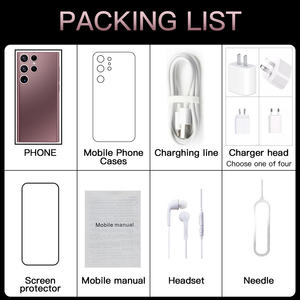 Teléfono Inteligente <span class=keywords><strong>S22</strong></span> <span class=keywords><strong>Ultra</strong></span> de 6,7 pulgadas, 16GB + <span class=keywords><strong>512GB</strong></span>, Android, 10 núcleos, <span class=keywords><strong>5G</strong></span>, pantalla HD, identificación facial, versión Global - Product Image 6