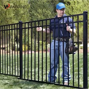 Barandilla de Jardín de Acero Galvanizado, Resistente, Antioxidante, Fácil de Instalar, Apta para Patios de Villas - Product Image 4