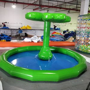 QIQU Centro de Juegos Acuáticos Portátil Cuadrado al por Mayor para Niños y Adultos, Piscina Inflable Grande para Exteriores - Product Image 4