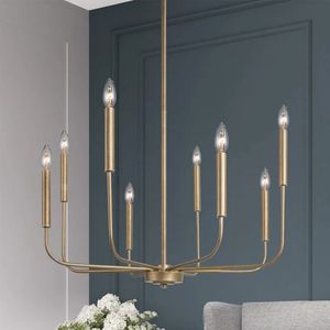 Candelabro de vela LED de estilo americano, lámpara colgante Industrial Retro rústica, lámpara colgante para sala de estar, restaurante, <span class=keywords><strong>tienda</strong></span> de ropa - Product Image 4