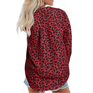 Camisas y Tops de alta calidad para mujer, blusa con estampado de leopardo ligero - Product Image 2
