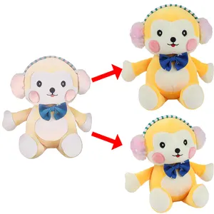 Regalo popolare per bambini per bambini adorabili per bambini peluche personaggio di scimmia animale personalizzato peluche per regali per bambini