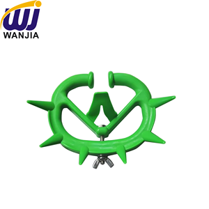 WANJIA 耐久性のある吸い込み防止子牛用離乳器 カラーノーズソーン離乳器 家畜搾乳停止装置 牛用 - Product Image 2