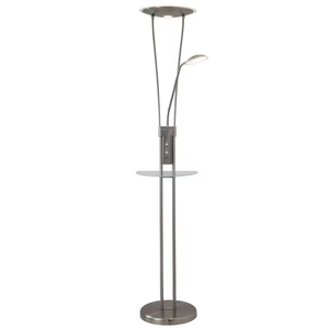 Hot Sale Modern Minimalist Double-Head <b>LED</b> <b>Floor</b> <b>Lamp</b> Postmodern Design with Iron Body and Red Shade <b>for</b> <b>Living</b> <b>Room</b> or Sofa - Product Image 2