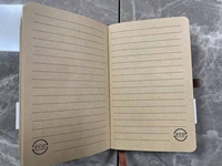 Carnet de notes A6 personnalisé avec logo, couverture en bois recyclé, reliure thermique, avec stylo, pour l'école, le bureau, journal écologique, cadeau