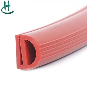 Màu Đỏ E Hình Dạng Siêu Chịu Nhiệt Silicone Hồ <span class=keywords><strong>S</strong></span>ơ Lò Cửa Silicone Trim E Hình Dạng Seal Strip Seal Strip Niêm Phong Dải - Product Image 4