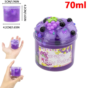 Jumon Butter <b>Slime</b> Kit 30ml Multi Color Fluffy DIY Play Antistress Clay Toy for Kids Boy Girl Party Favors Birthday Christmas - Product Image 6