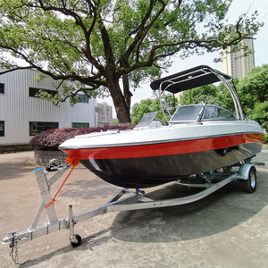 Nuevo Diseño 2021, Bote de Fibra de Vidrio FRP de Alta Velocidad con Forma de V Profunda, Bote Rápido - Product Image 4