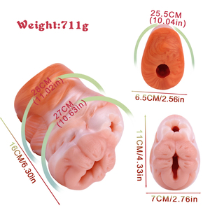 GEEBA Masturbatore Maschile a Forma di Corgi, Massaggiatore Prostatico, Vagina Morbida e Stretta in Silicone, Giocattolo per Masturbazione all'Ingrosso - Product Image 3
