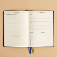 Journal de Manifestation A5 Non Daté avec Suivi des Habitudes, Planificateur d'Objectifs 'Dream Big Start Small' pour Entrepreneurs 120 GSM