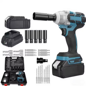 Llave Eléctrica Recargable de Iones de Litio de 21V Industrial, con Enchufe Cuadrado de 1/2 Pulgada y Alto Torque para Instalación de Muebles - Product Image 4