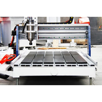 4 Axis Tafelmodel 6090 3D Cnc Router 80Mm-150Mm Roterende As Mini Kleine/Desktop Cnc Router/Reclame Cnc Desktop Machine