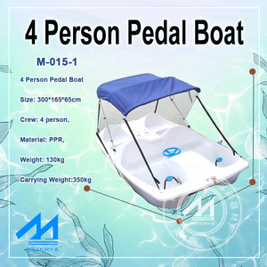Meierya 4-Person Boat With Hull PE Material <b>Sports</b> Equipment Amusement Bike <b>Water</b> Play on Sale for Parks - Product Image 5