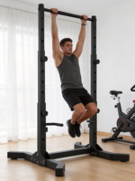 GORDON Estación de Barras Horizontales Estable para Dominadas y Dips, Equipo de Entrenamiento de Fuerza para Gimnasio en Casa, Torre de Potencia