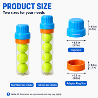 Nouveau Pressuriseur Automatique de Balles de Tennis et de Padel Électrique 20 PSI à Récupération Rapide, Dispositif de Stockage de Pression pour Balles de Tennis Réutilisable 2026