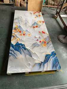 Panneau mural SPC imprimé en 3D, feuille <span class=keywords><strong>de</strong></span> marbre UV, type <span class=keywords><strong>de</strong></span> marbre blanc neige brillant, feuilles <span class=keywords><strong>de</strong></span> PVC, panneau mural en marbre, <span class=keywords><strong>plaque</strong></span> en PVC - Product Image 4