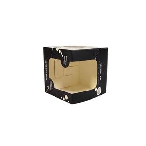 Tùy chỉnh tráng giấy hộp hiển thị với lá vàng bao bì phẳng cho vận chuyển cho máy tính điện thoại di động Mascara bền thanh lịch - Product Image 1