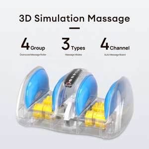 Masseur de pieds entièrement ouvert pour masser les pieds, le bas des jambes et la plante des pieds. Machine de thérapie des pieds qui chauffe - Product Image 6