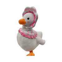 Peluche mignonne personnalisée en peluche canard en peluche douce Kawaii oie blanche en peluche jouet