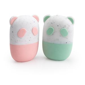 Bandejas de cubitos de hielo de silicona con forma de <span class=keywords><strong>Panda</strong></span>, bolas de hielo, masajeador facial, moldes de hielo para el cuidado facial de la piel - Product Image 3