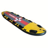 Tabla inflable de 317 cm (10.5 pies) con aleta de seguimiento individual extraíble y tecnología Drop Stitch para rescate en lagos a larga distancia, del fabricante chino Lumark
