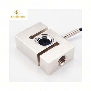 Célula de pesagem do sensor de alta precisão 5t, tipo s da carga com medidor da fadiga da forma para material de construção - Product Image 1