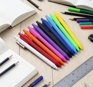 Penna a sfera personalizzata in plastica, penna robotica acrobatica trasformabile - Product Image 1