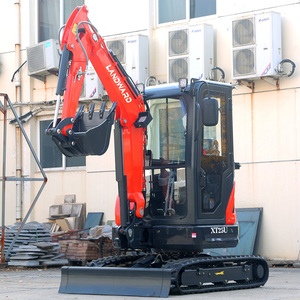 Miniexcavadora de 2.5 Toneladas Landward XT25U con Giro Cero, Motor Hidráulico para Granja, Bajo Mantenimiento, Venta al por Mayor - Product Image 3