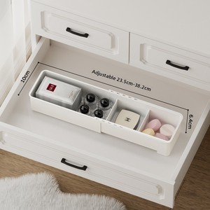 Verstelbare, uittrekbare opbergboxen voor huisdieren, cosmetica, kaptafel, keukenkast en diverse spullen. - Product Image 4